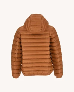Doudoune Legere A Capuche Enfant Caramel Hugo*JOTT Online