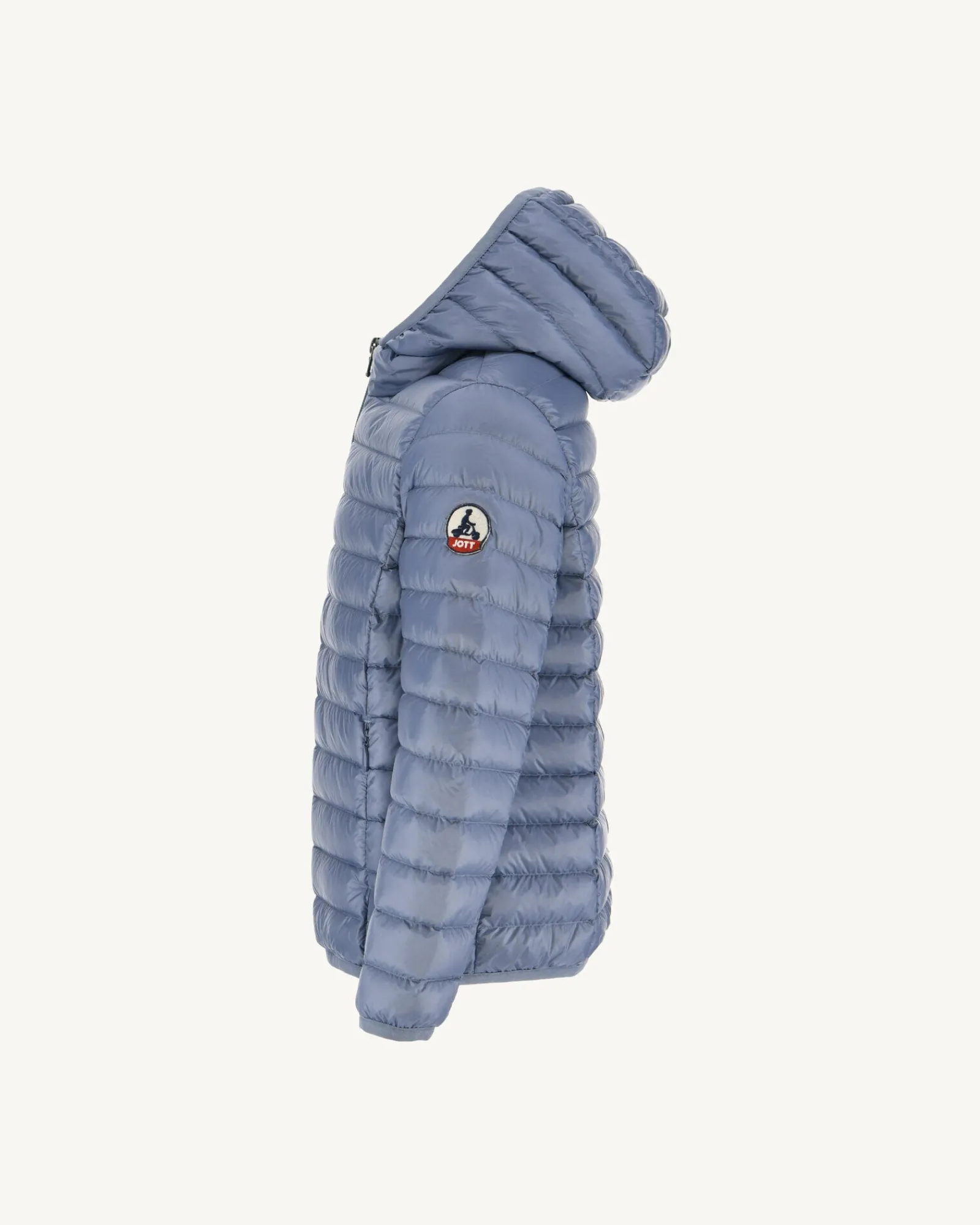 Doudoune Legere A Capuche Enfant Bleu Delave Hugo*JOTT Best