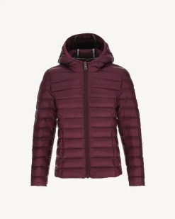 Doudoune Legere A Capuche Enfant Aubergine Carla*JOTT Clearance