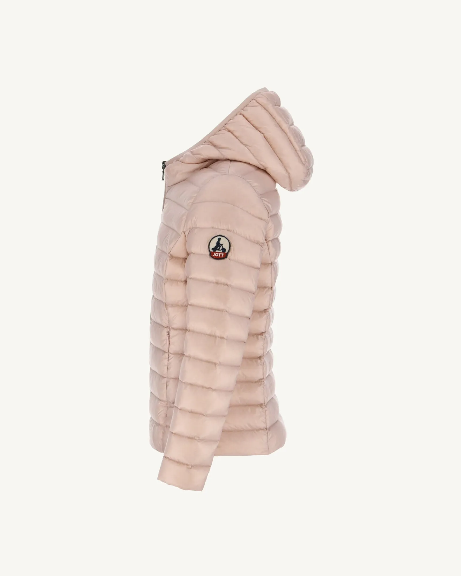 Doudoune Legere A Capuche Enfant Rose Pale Carla*JOTT Shop