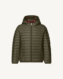 Doudoune Legere A Capuche Enfant Army Hugo*JOTT Best