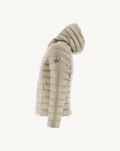 Doudoune Legere A Capuche Enfant Beige Carla*JOTT Cheap