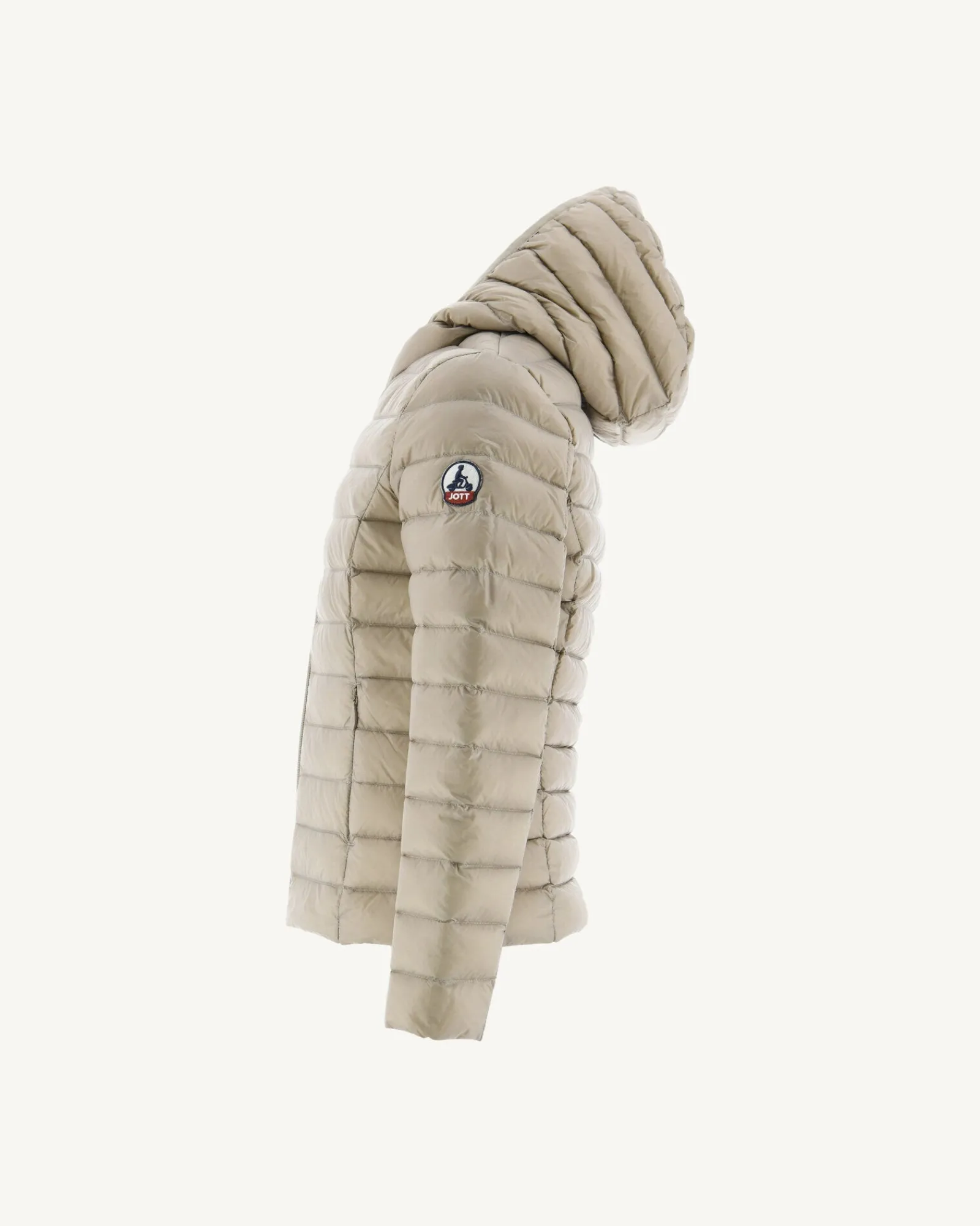 Doudoune Legere A Capuche Enfant Beige Carla*JOTT Cheap