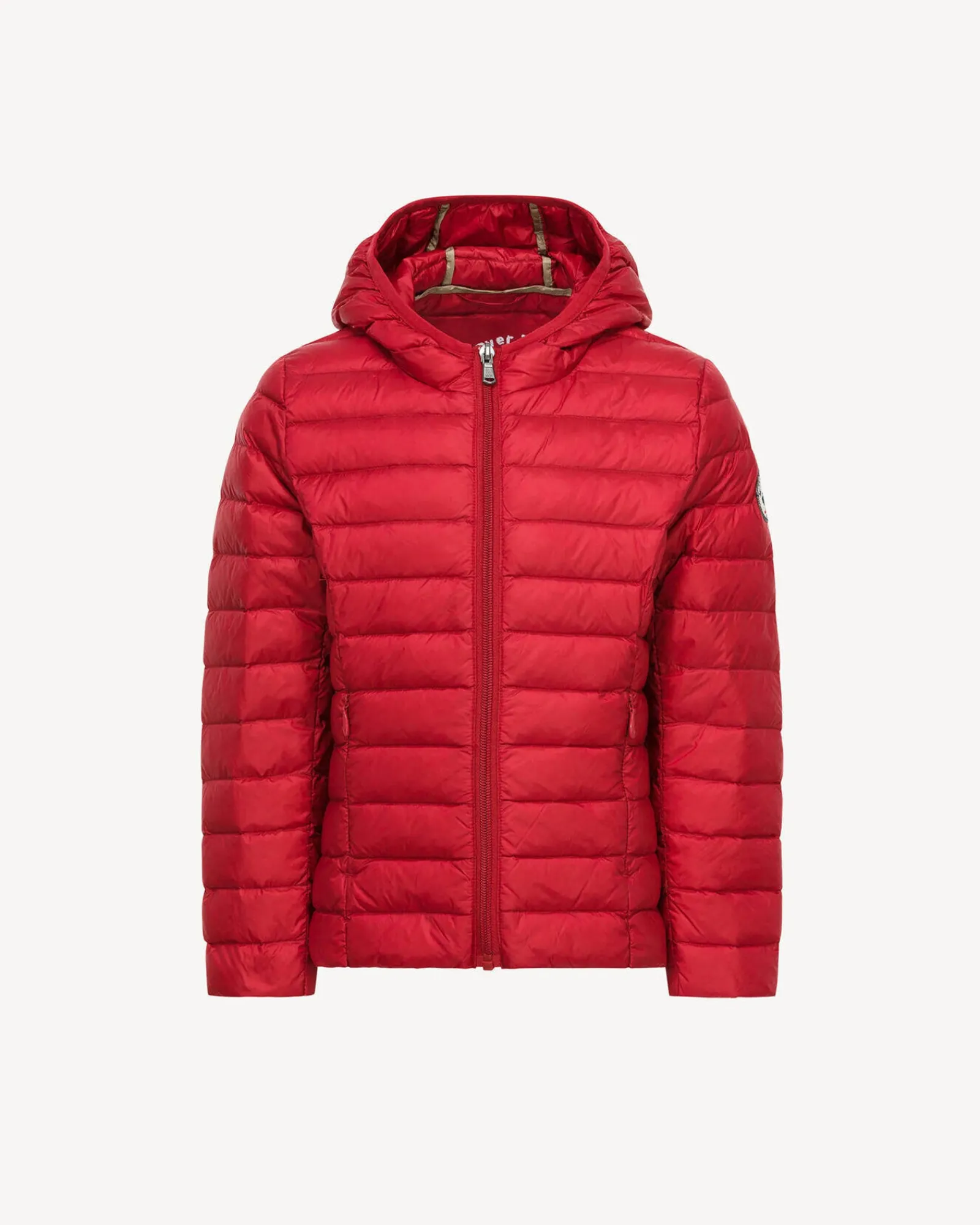 Doudoune Legere A Capuche Enfant Rouge Carla*JOTT Cheap