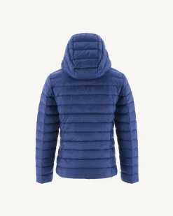 Doudoune Legere A Capuche Enfant Dark Denim Carla*JOTT Fashion