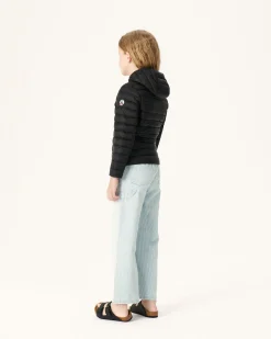 Doudoune Legere A Capuche Enfant Noir Carla*JOTT Best