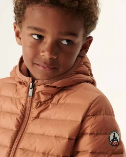 Doudoune Legere A Capuche Enfant Camel Hugo*JOTT Hot