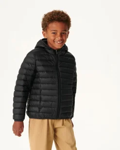 Doudoune Legere A Capuche Enfant Noir Hugo*JOTT Flash Sale