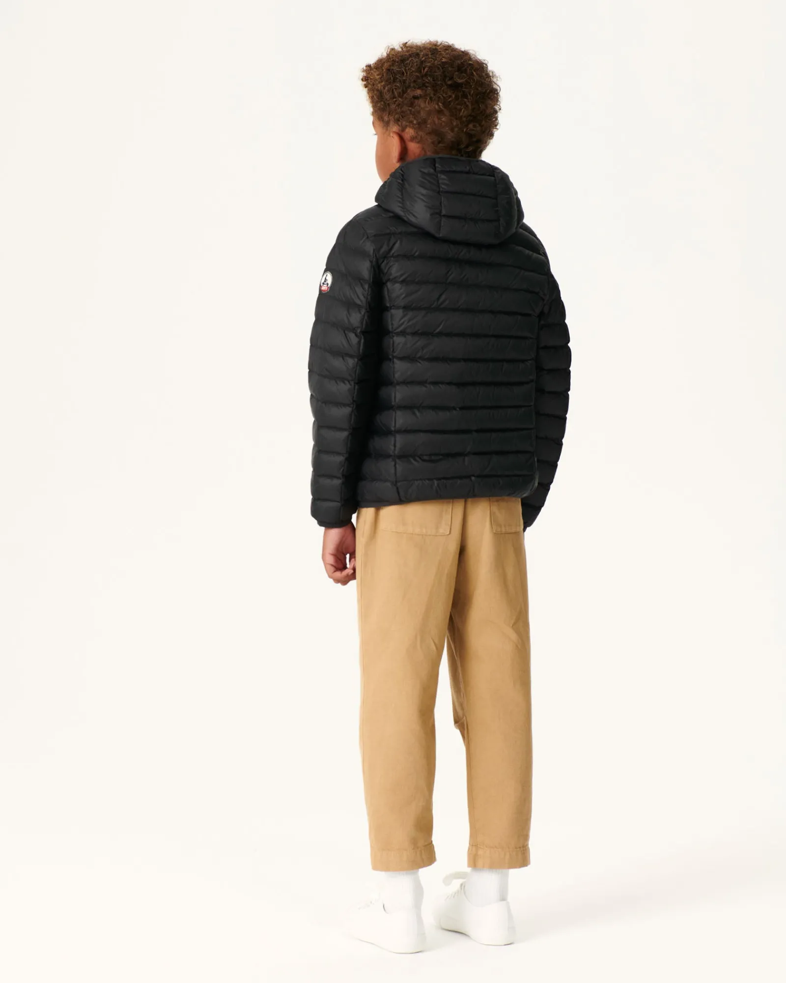 Doudoune Legere A Capuche Enfant Noir Hugo*JOTT Flash Sale