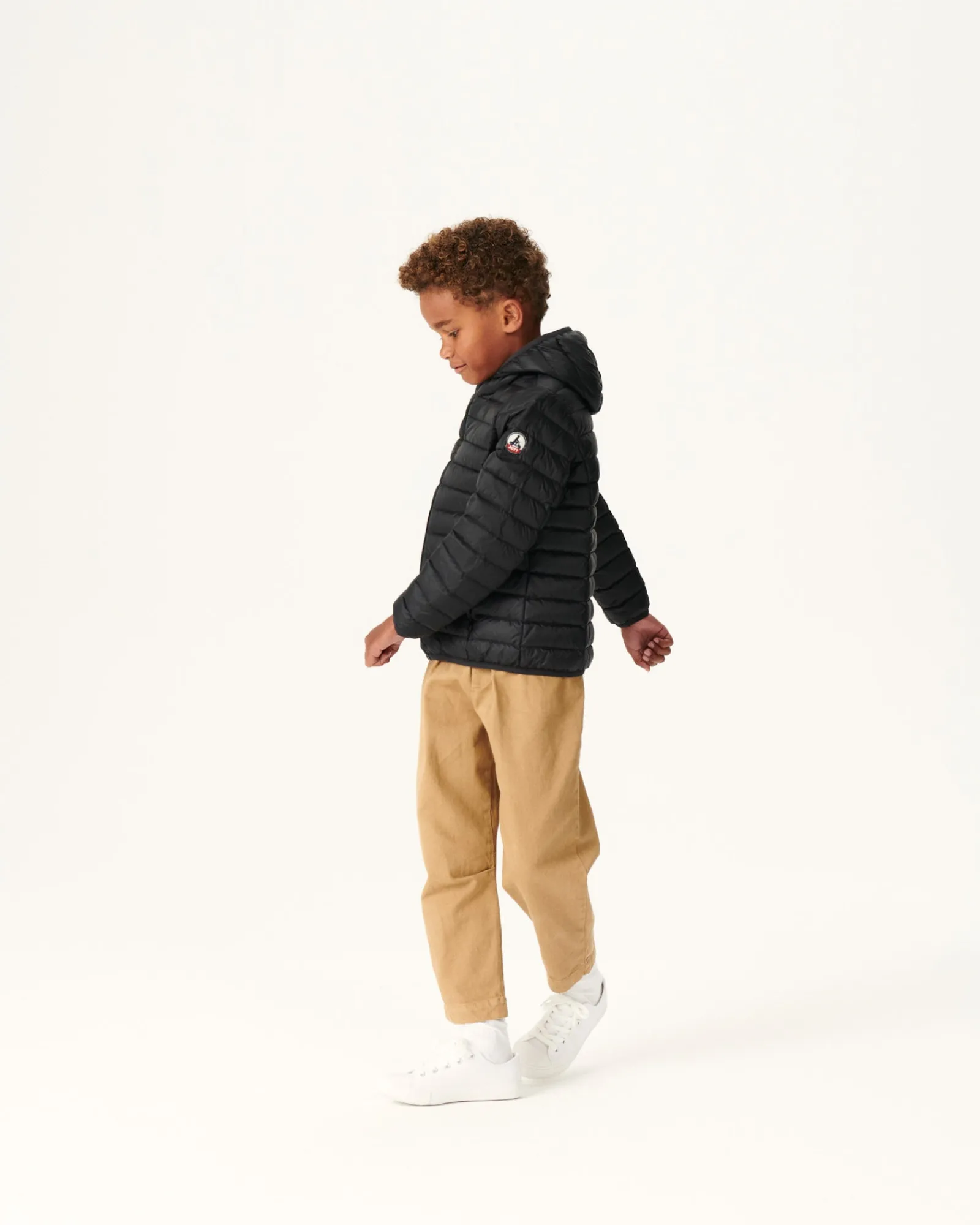 Doudoune Legere A Capuche Enfant Noir Hugo*JOTT Flash Sale