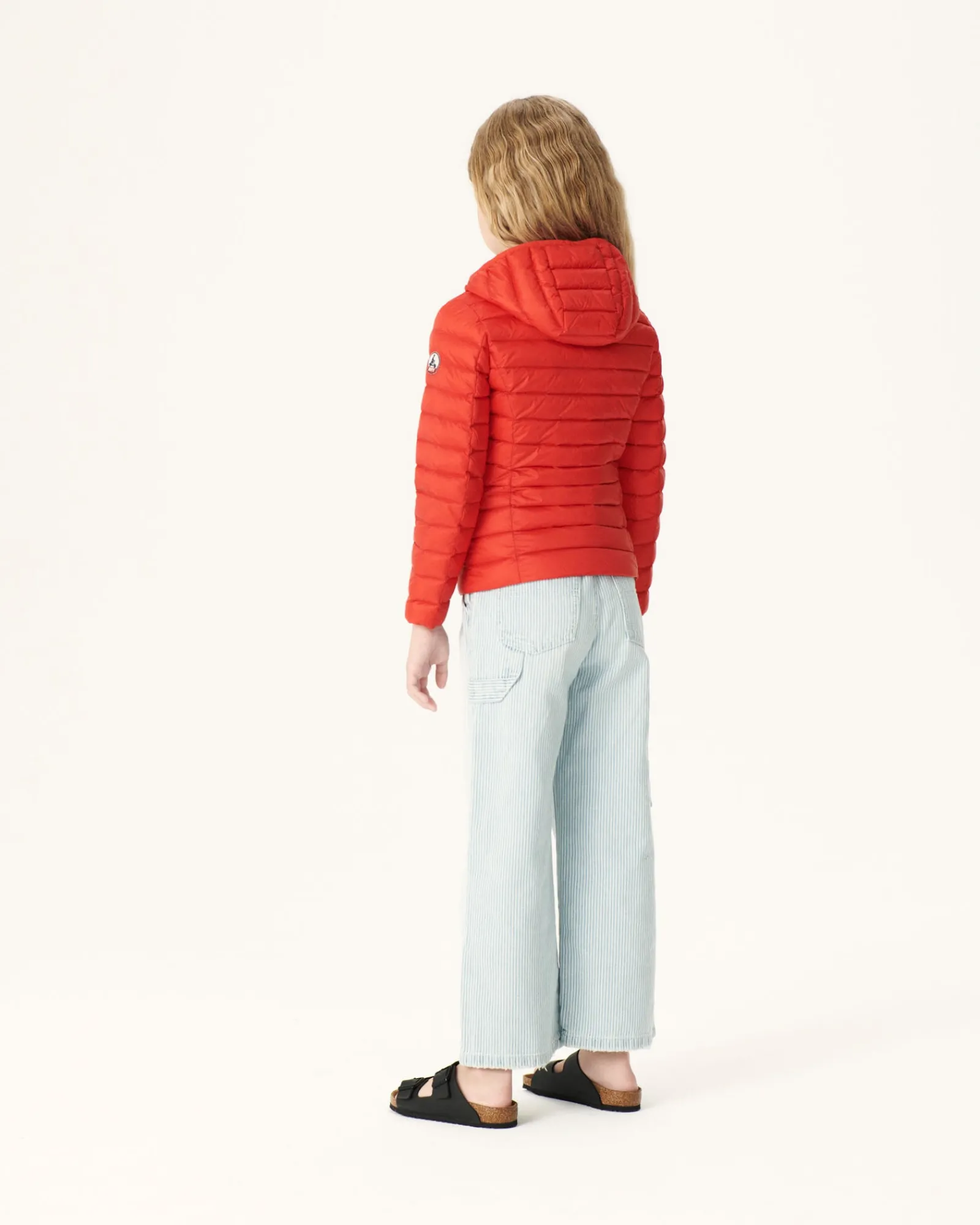 Doudoune Legere A Capuche Enfant Rouge Vif Carla*JOTT Flash Sale