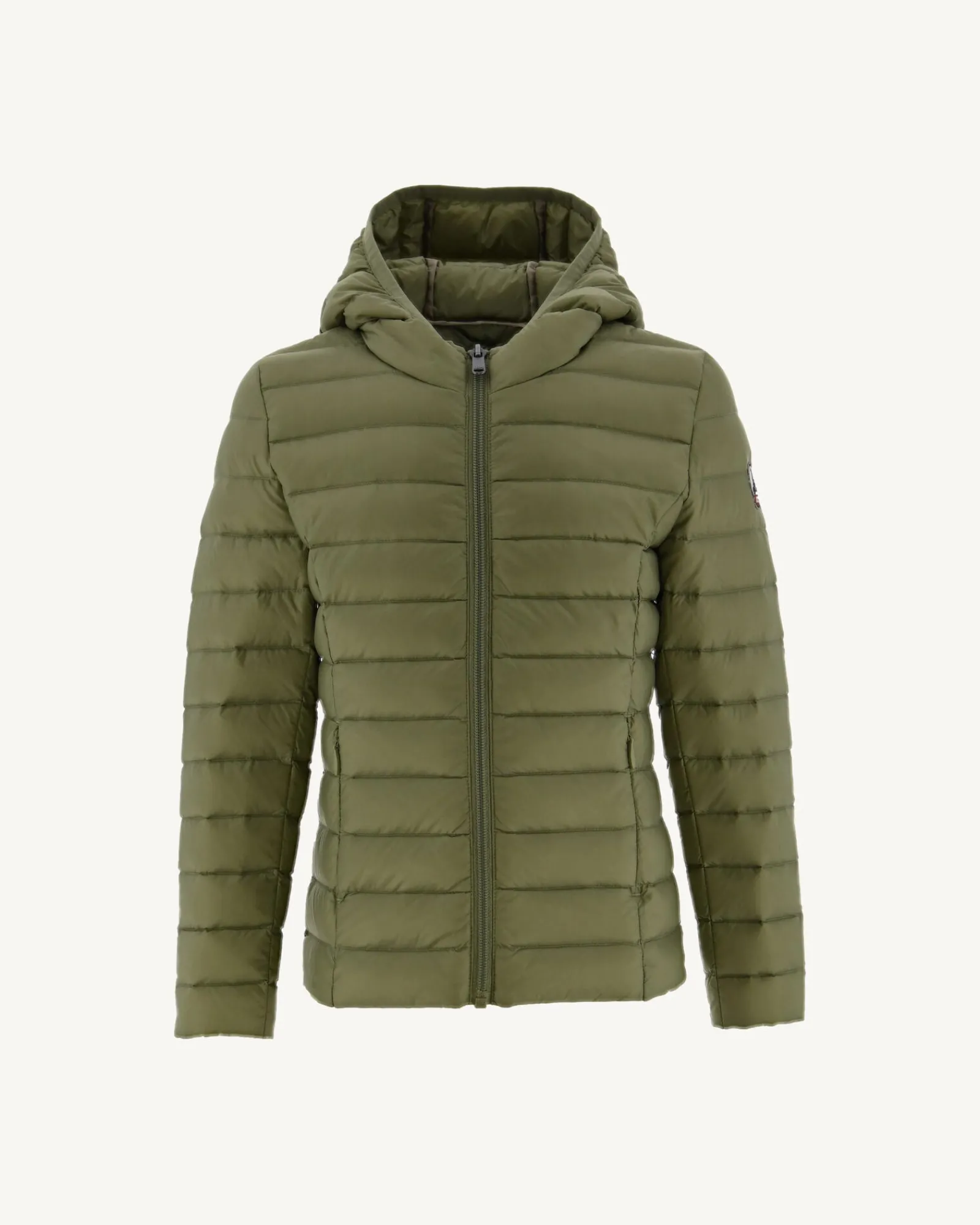 Doudoune Legere A Capuche Enfant Kaki Clair Carla*JOTT Discount