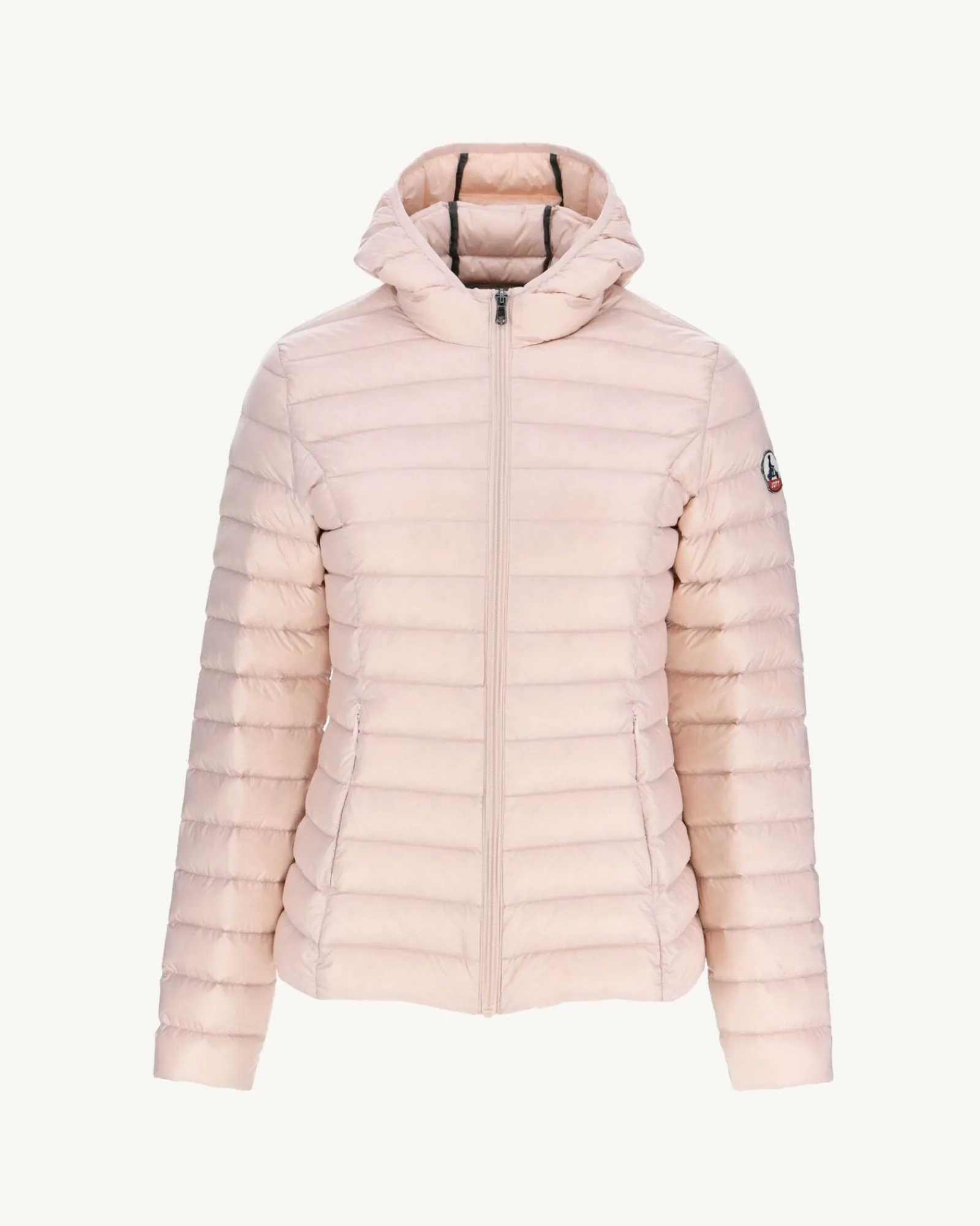 Doudoune Legere A Capuche Rose Pale Cloe*JOTT Best