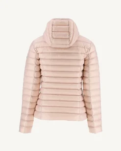 Doudoune Legere A Capuche Rose Pale Cloe*JOTT Best