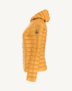 Doudoune Legere A Capuche Moutarde Cloe*JOTT Shop