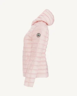 Doudoune Legere A Capuche Rose Clair Cloe*JOTT Online