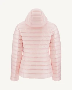Doudoune Legere A Capuche Rose Clair Cloe*JOTT Online