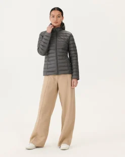 Doudoune Legere A Capuche Anthracite Cloe*JOTT Cheap