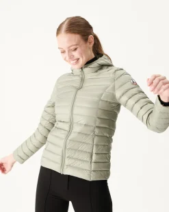 Doudoune Legere A Capuche Sauge Cloe*JOTT Clearance