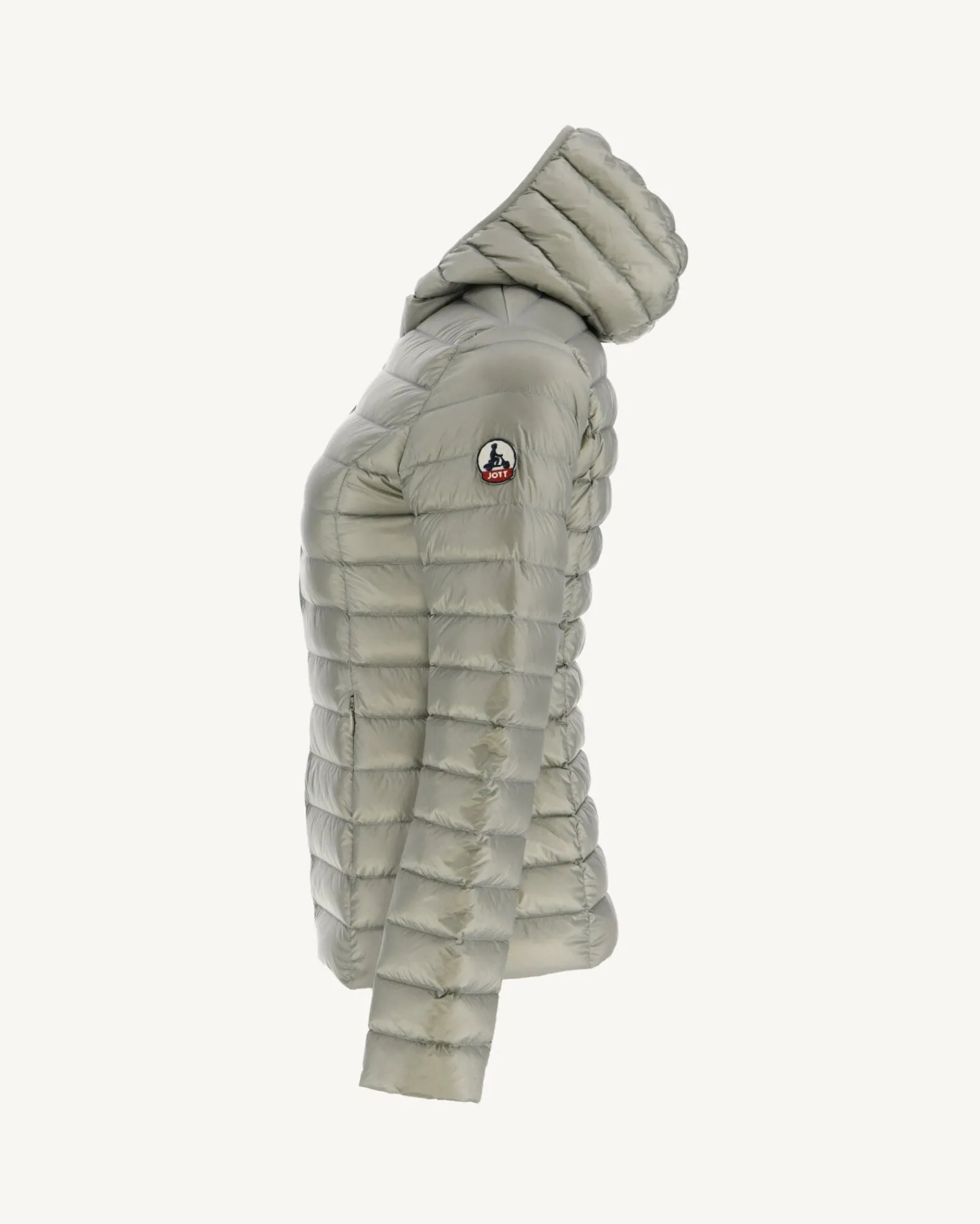 Doudoune Legere A Capuche Sauge Cloe*JOTT Clearance