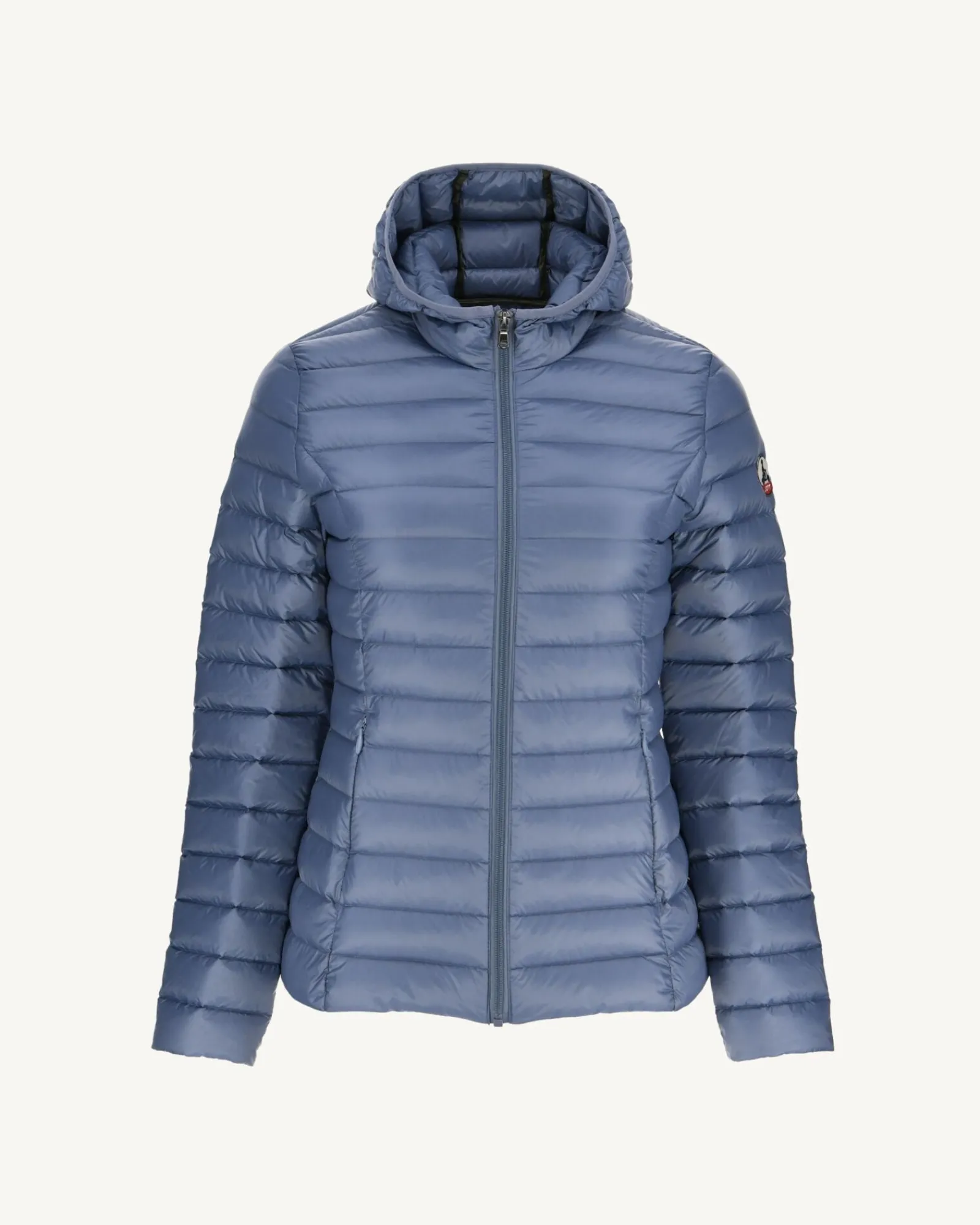 Doudoune Legere A Capuche Bleu Delave Cloe*JOTT Outlet