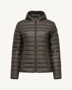 Doudoune Legere A Capuche Plomb Cloe*JOTT Store