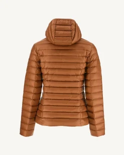Doudoune Legere A Capuche Caramel Cloe*JOTT New