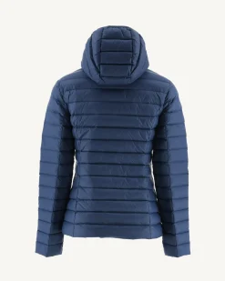 Doudoune Legere A Capuche Bleu Jeans Cloe*JOTT Online