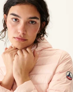 Doudoune Legere A Capuche Rose Clair Cloe*JOTT Flash Sale