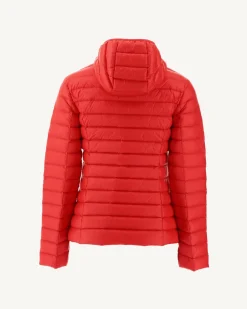 Doudoune Legere A Capuche Rouge Vif Cloe*JOTT Outlet