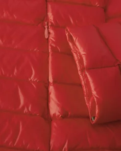 Doudoune Legere A Capuche Rouge Vif Cloe*JOTT Outlet