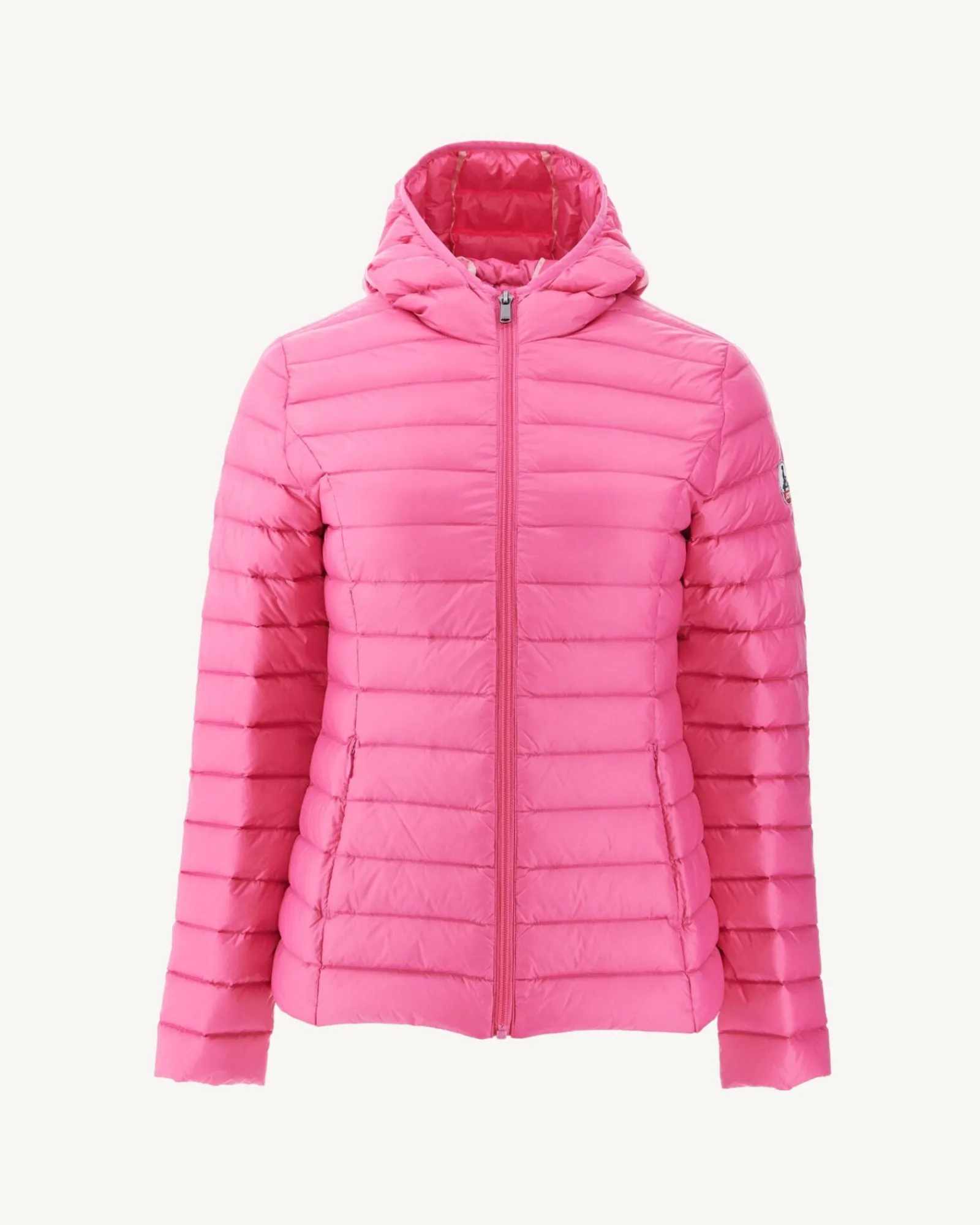 Doudoune Legere A Capuche Rose Intense Cloe*JOTT Cheap