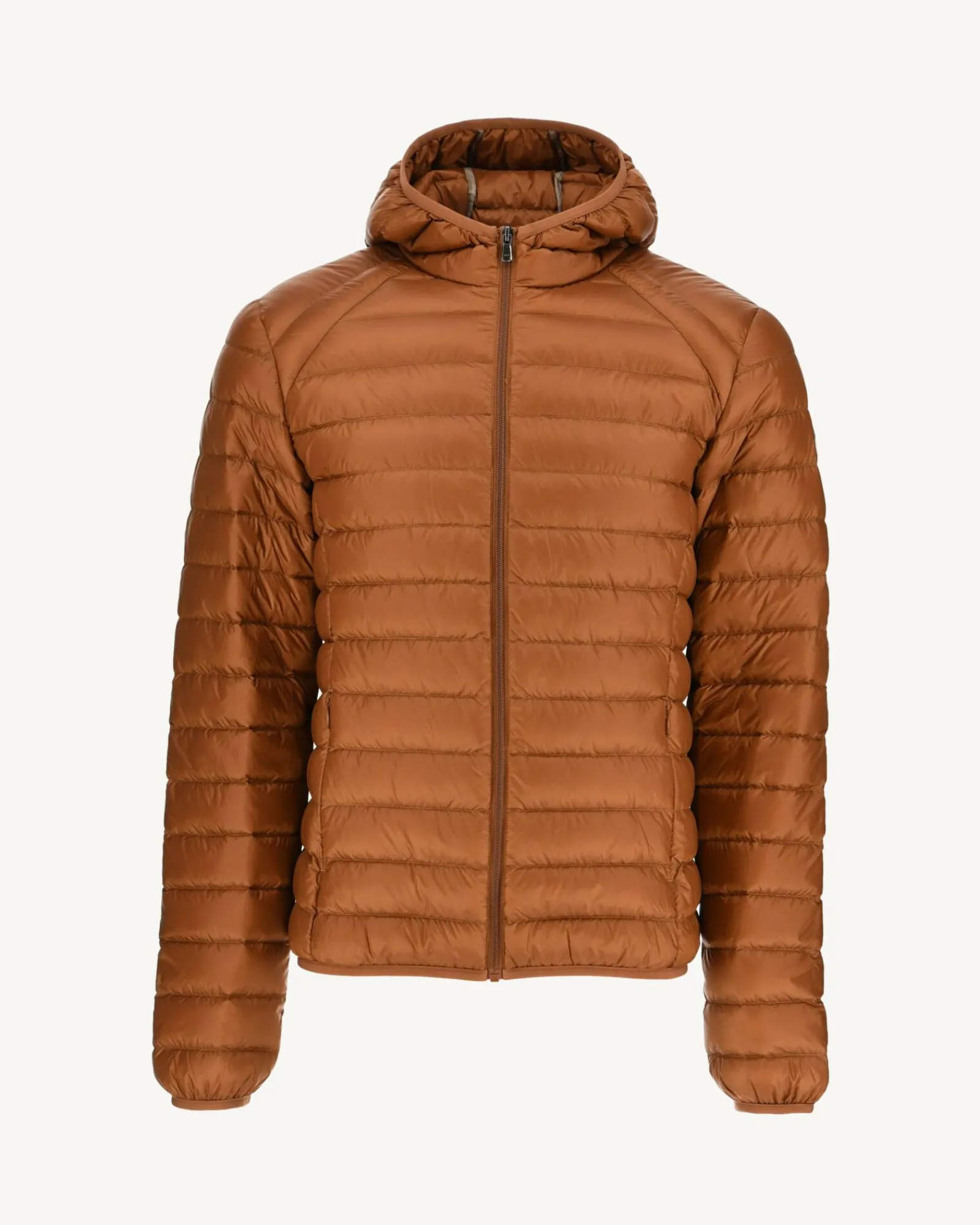 Doudoune Legere A Capuche Caramel Nico*JOTT Best Sale
