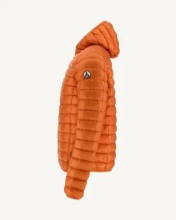 Doudoune Legere A Capuche Orange Nico*JOTT Store