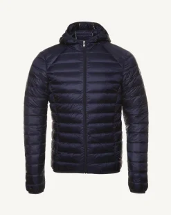 Doudoune Legere A Capuche Bleu Nuit Nico*JOTT Best Sale