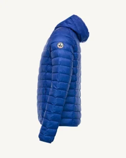 Doudoune Legere A Capuche Bleu Roi Nico*JOTT Discount