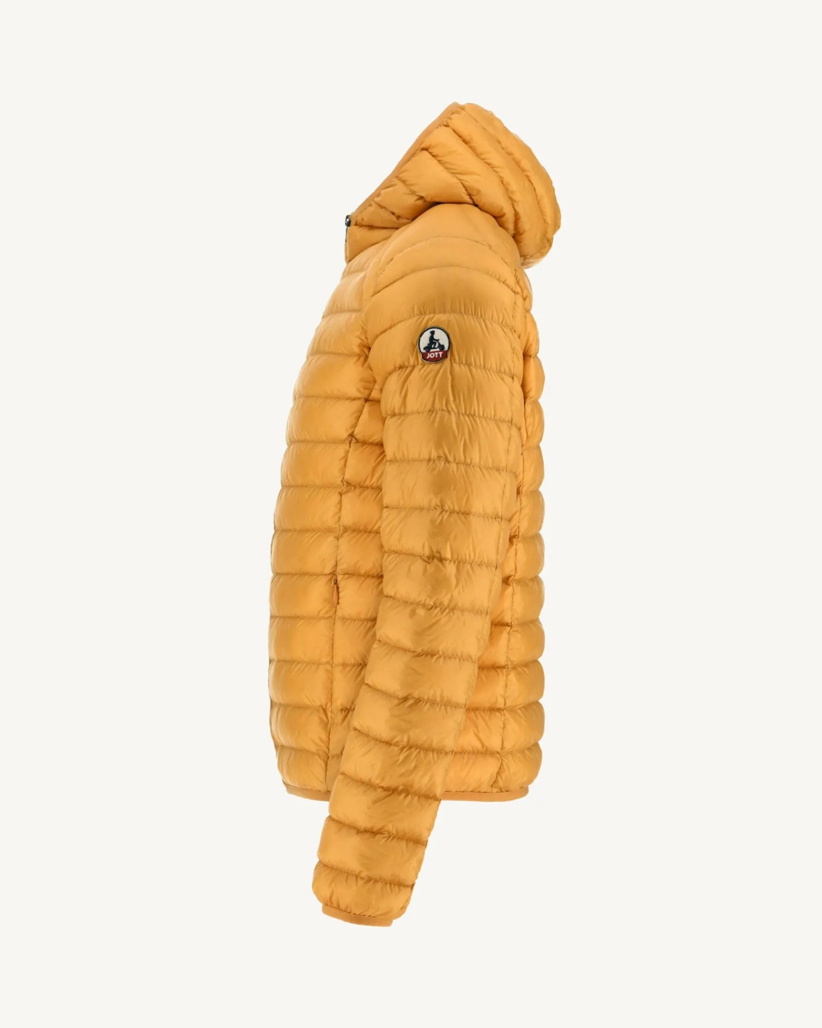 Doudoune Legere A Capuche Moutarde Nico*JOTT Flash Sale
