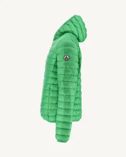 Doudoune Legere A Capuche Vert Nico*JOTT Store