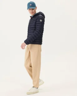 Doudoune Legere A Capuche Marine Nico*JOTT Discount