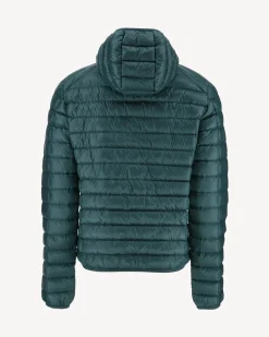 Doudoune Legere A Capuche Vert Fonce Nico*JOTT Online