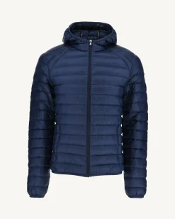 Doudoune Legere A Capuche Bleu Abysse Nico*JOTT Best