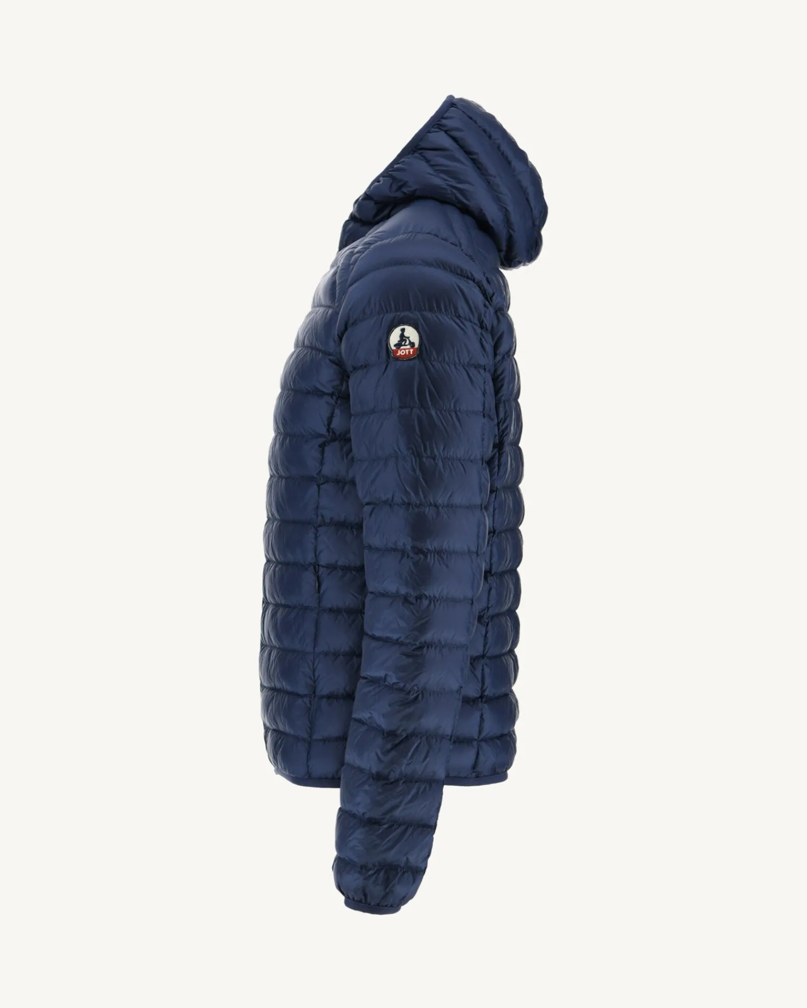 Doudoune Legere A Capuche Bleu Abysse Nico*JOTT Best