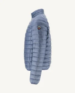 Doudoune Legere Bleu Delave Mat*JOTT Cheap