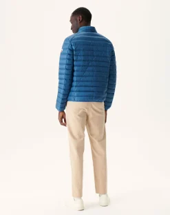 Doudoune Legere Bleu Jeans Mat*JOTT Cheap