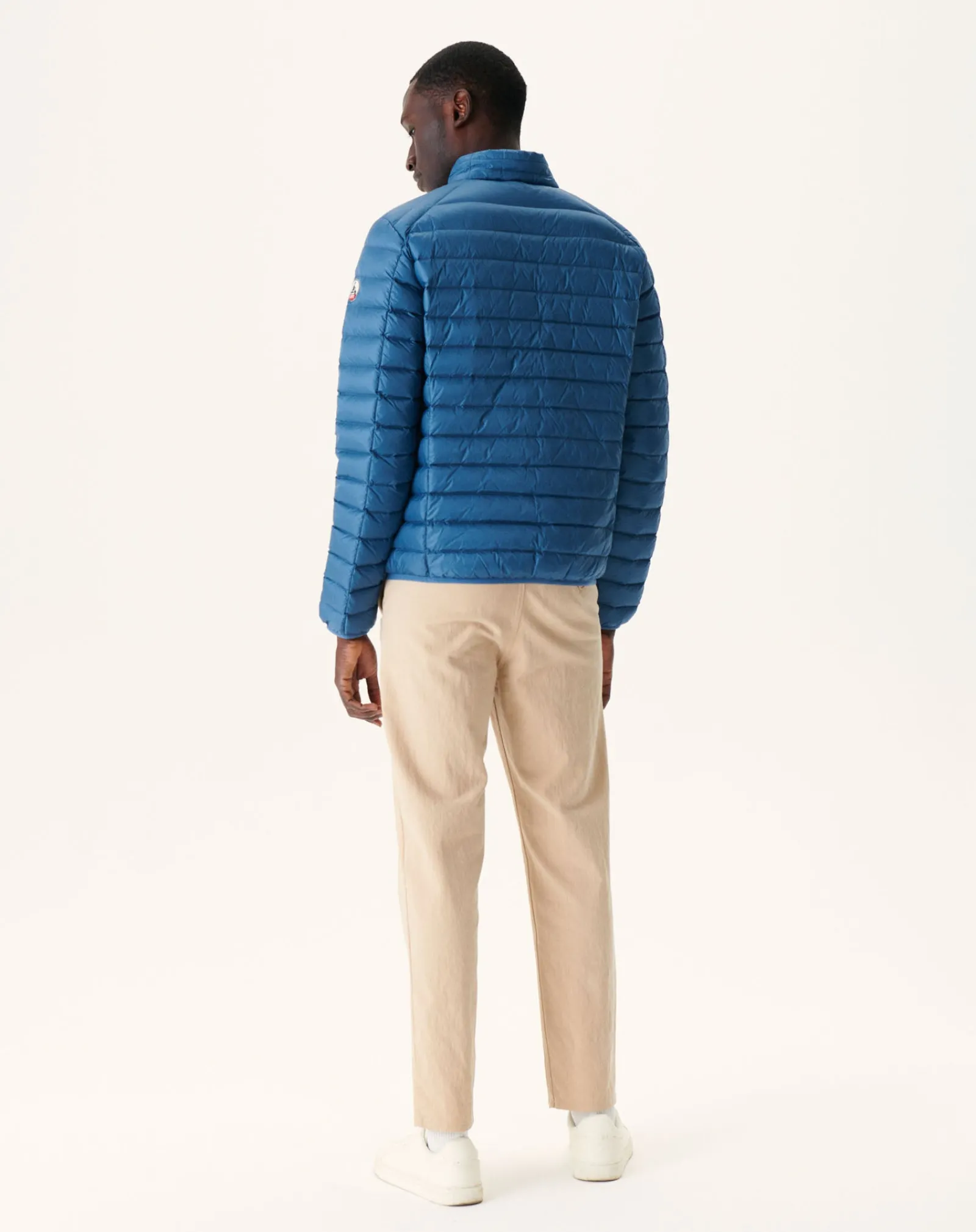 Doudoune Legere Bleu Jeans Mat*JOTT Cheap