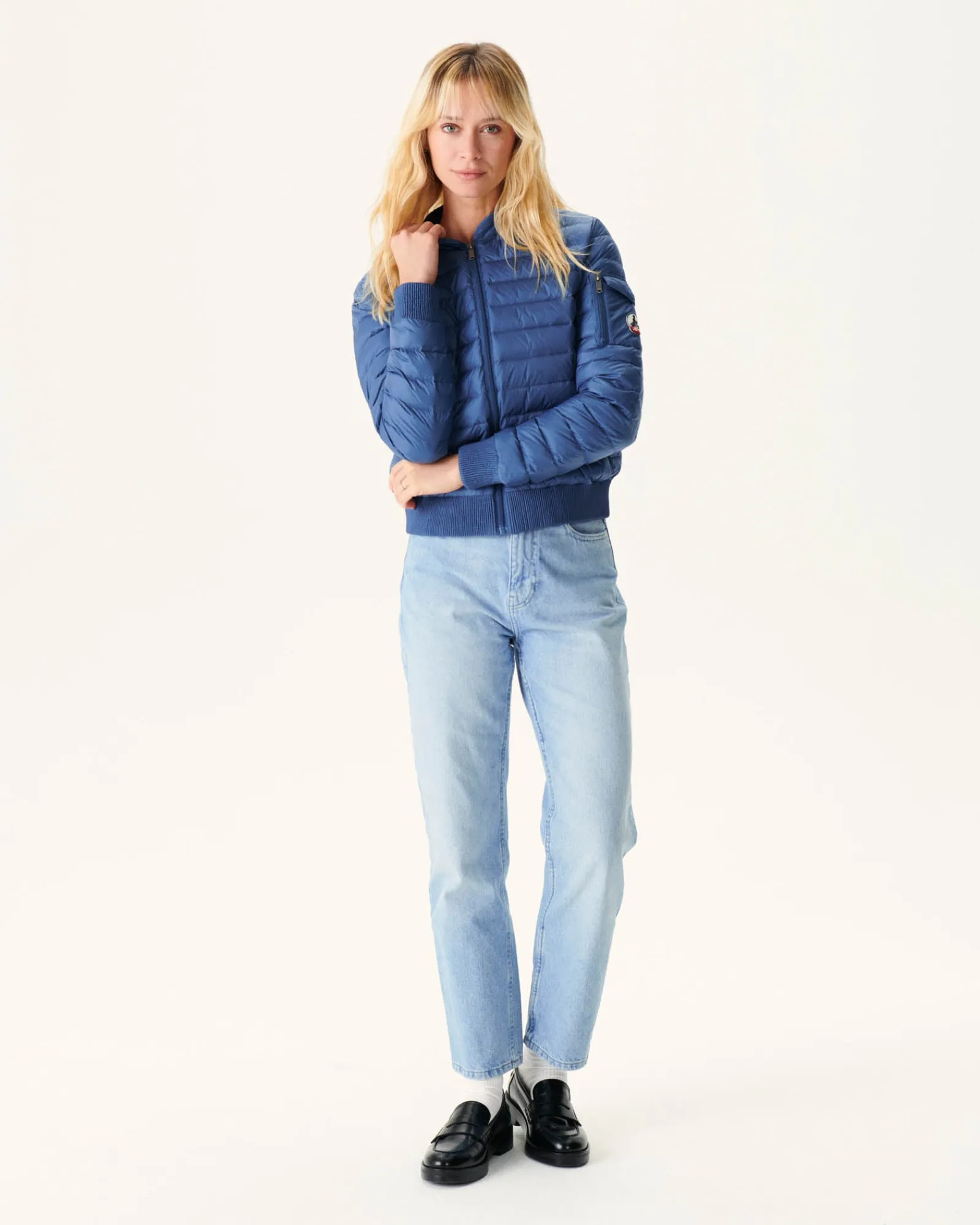 Doudoune Legere Bleu Jeans Emmy*JOTT Store