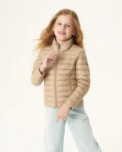 Doudoune Legere Enfant Beige Lou*JOTT Shop