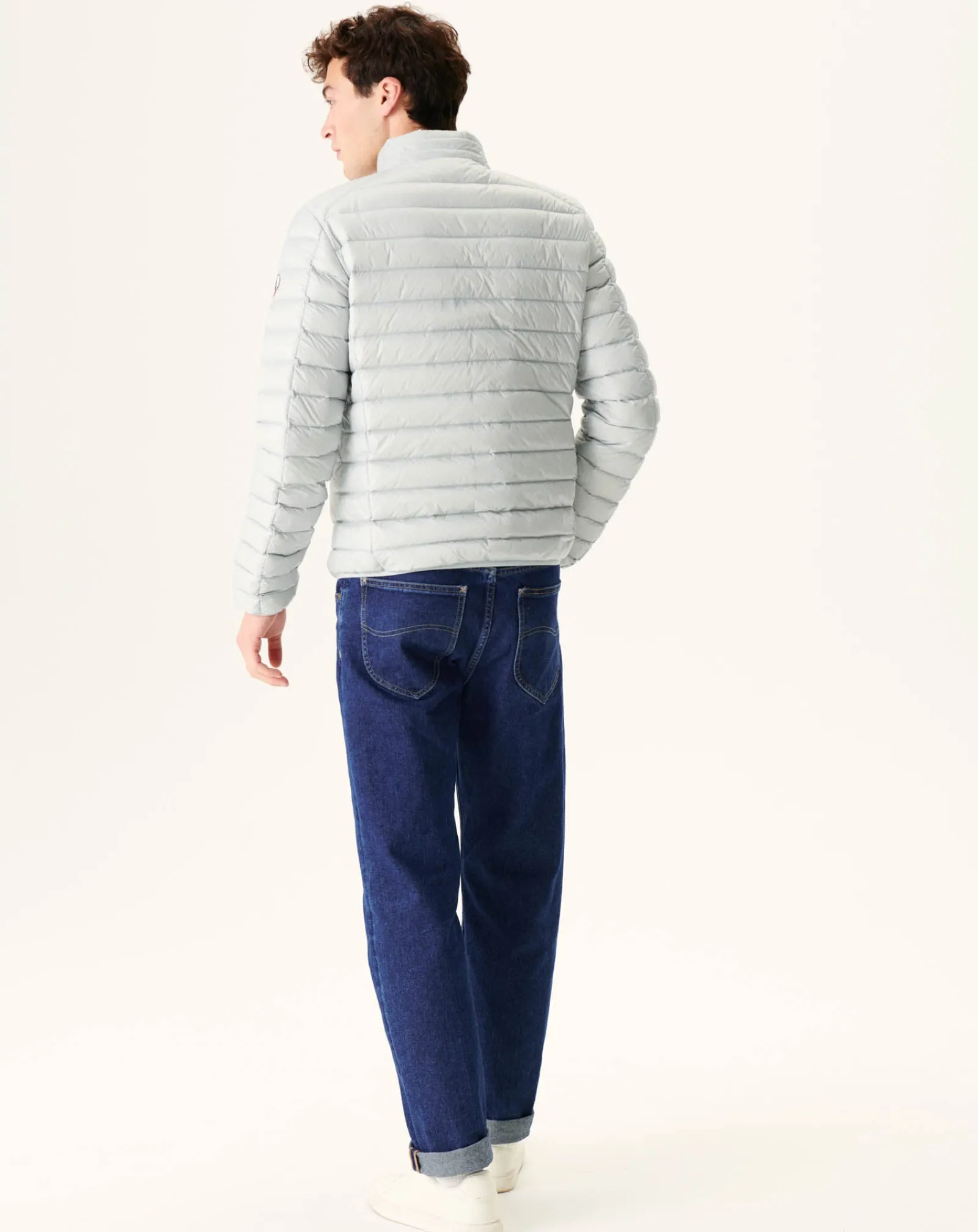Doudoune Legere Gris Clair Mat*JOTT Clearance