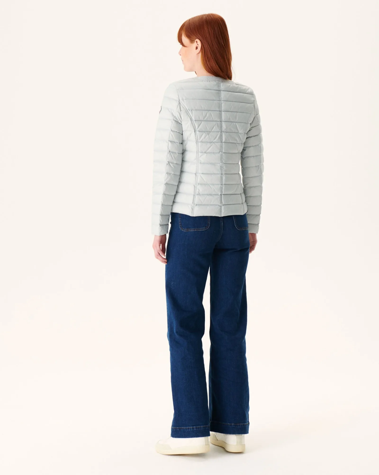 Doudoune Legere Gris Clair Douda*JOTT Outlet