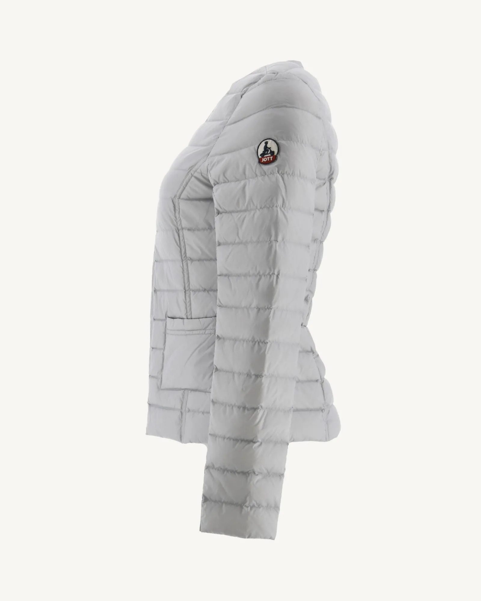 Doudoune Legere Gris Clair Douda*JOTT Outlet